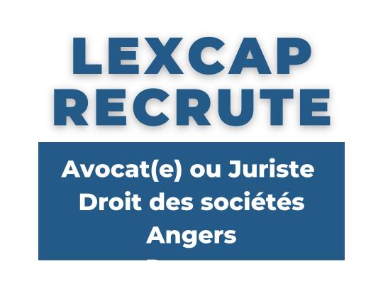 Image de Le Cabinet LEXCAP recrute à Angers !